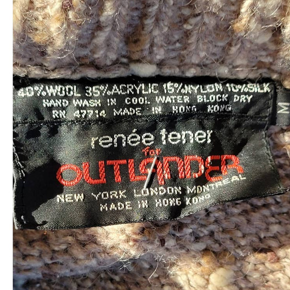 Rene Tener Outlander Wool Blend Sweater - Picture 3 of 3